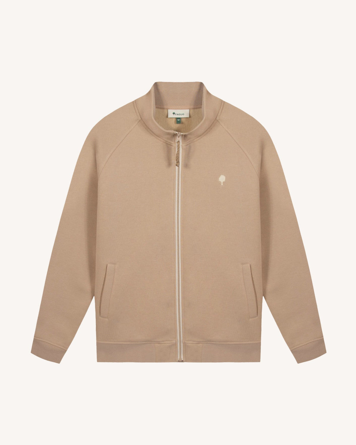 Sweat Zippé Taupe