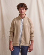 Sweat Zippé Taupe