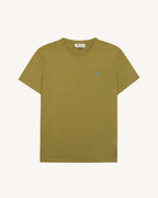 Dark Khaki Cotton T-Shirt