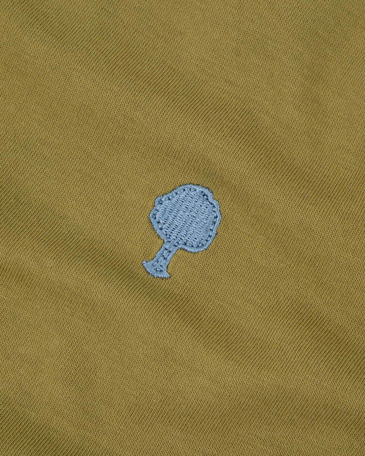 Dark Khaki Cotton T-Shirt