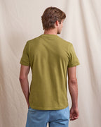 Dark Khaki Cotton T-Shirt