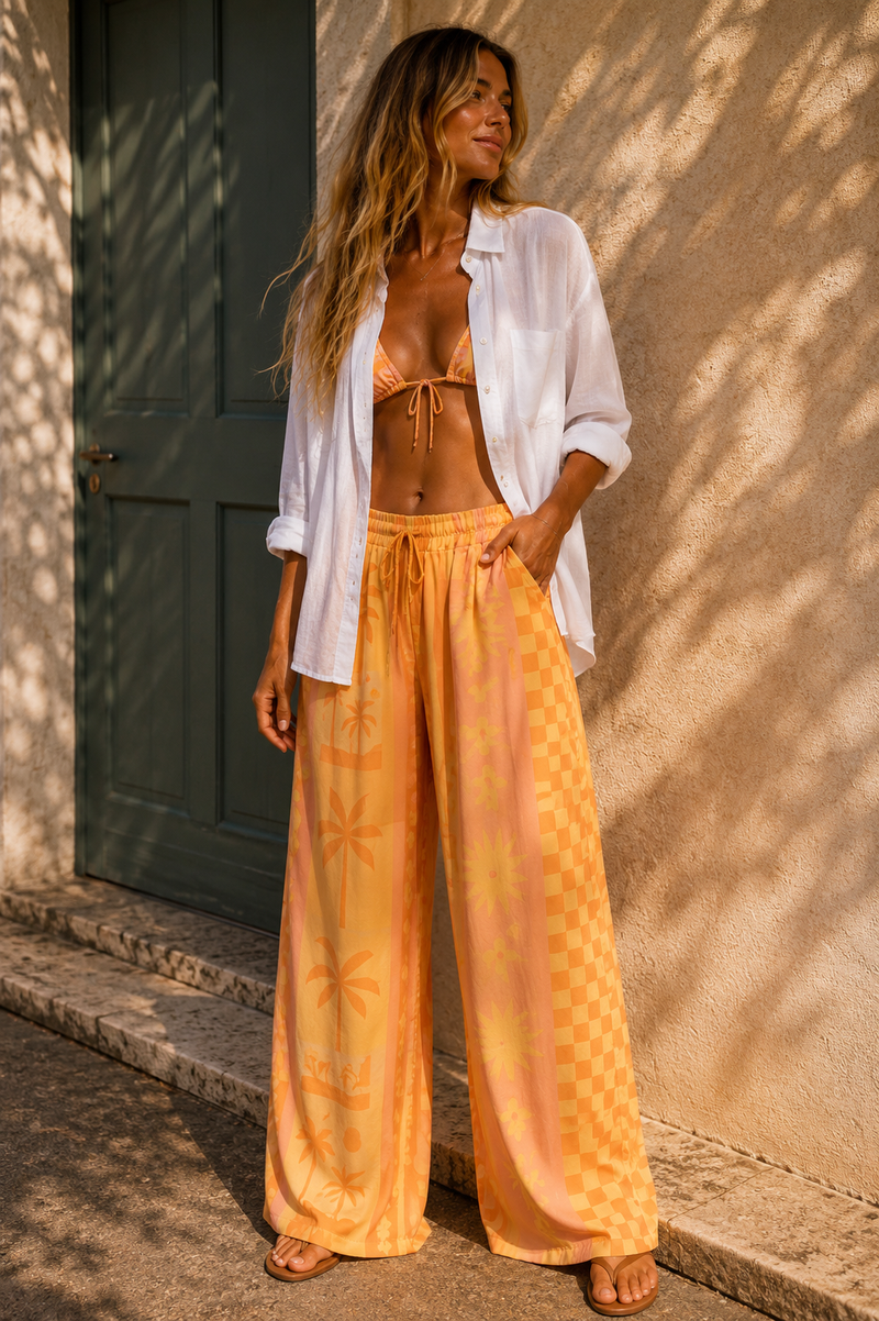 Pantalon Palmy - Jaune