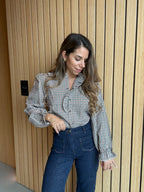 Blusa de cuadros Jeanne