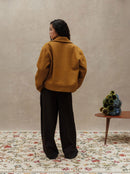 Blouson Sculpture Terre Jaune