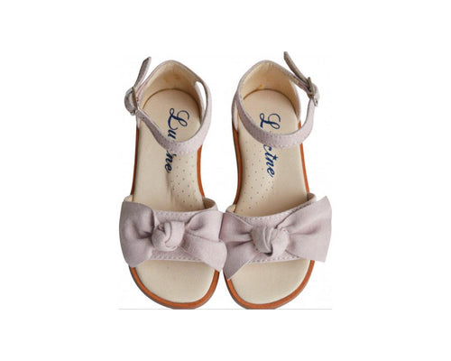 Bow Sandals - Nude Pink - Girl