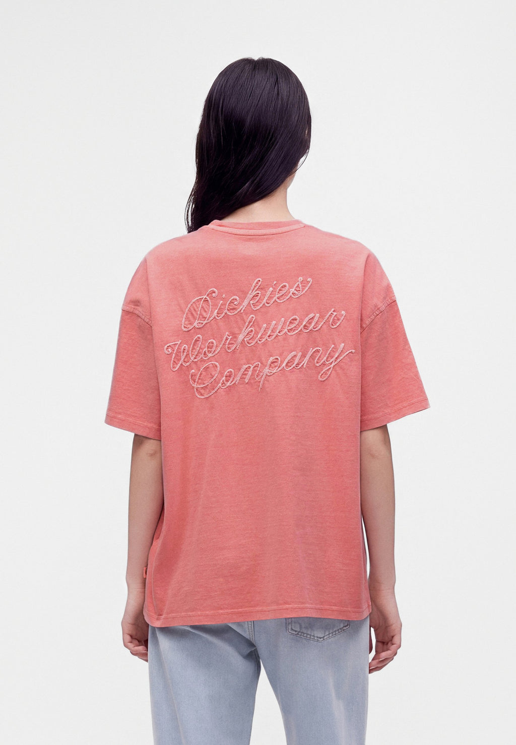 Camiseta Labelle - rosa flor de melocotón - mujer