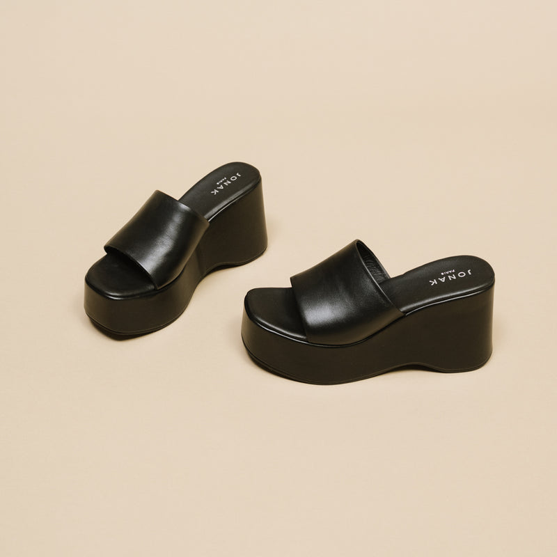 Jonak - sandals Naelle Leather - Black