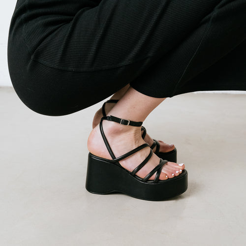 Jonak - Nolwenn Sandals Leather - Black