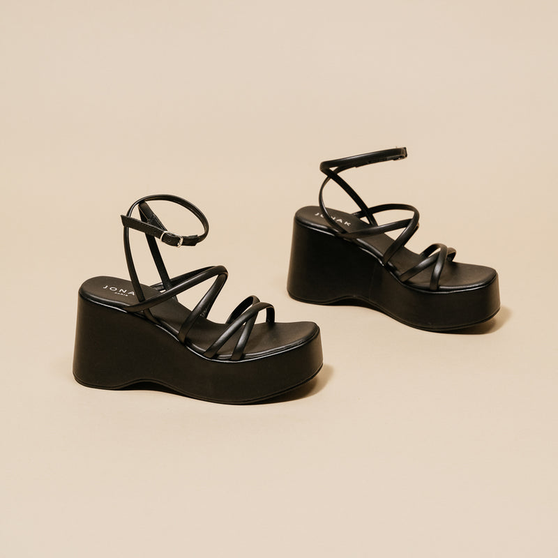 Jonak - Nolwenn Sandals Leather - Black