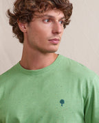 Green Marl Organic Cotton T-Shirt