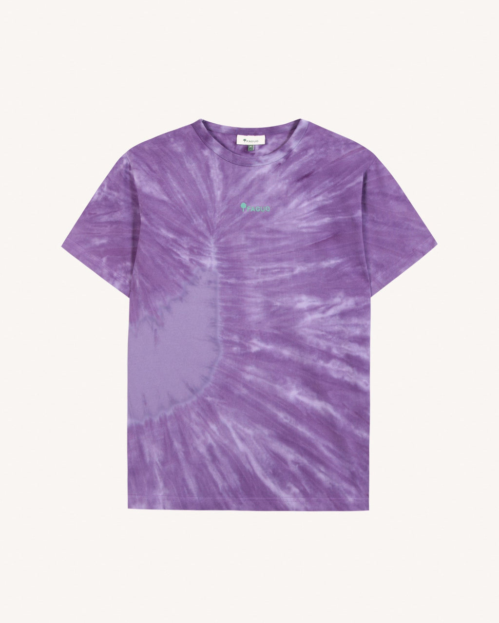 T-shirt tie-dye viola