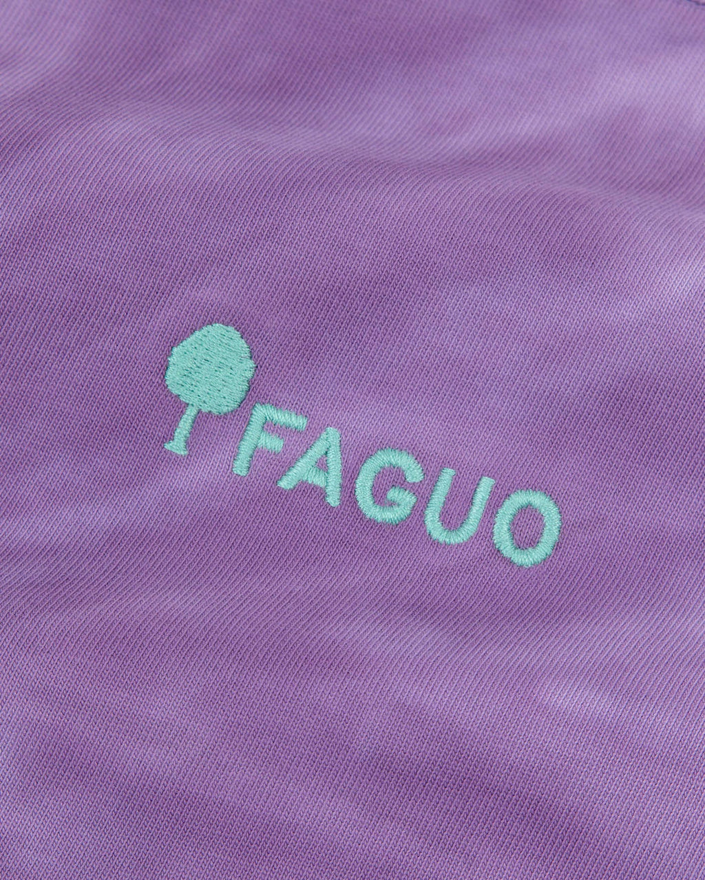 T-shirt tie-dye viola