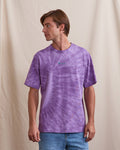 T-shirt tie-dye viola