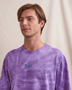 T-shirt tie-dye viola
