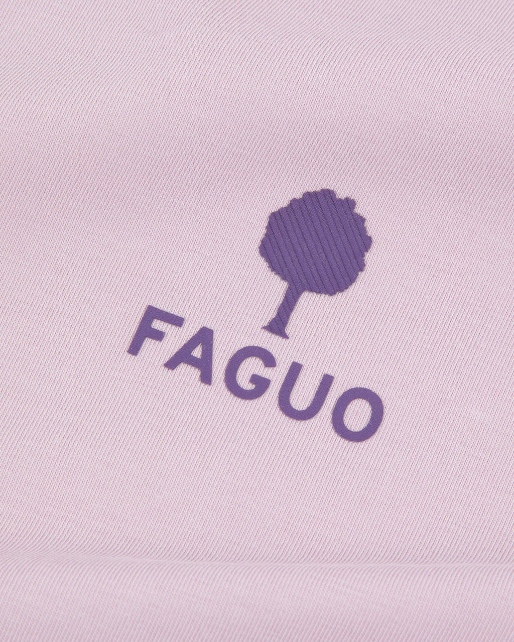 T-Shirt Imprimé Faguo Rose Grisé