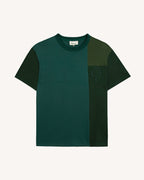 Green Upcycled Printed T-Shirt