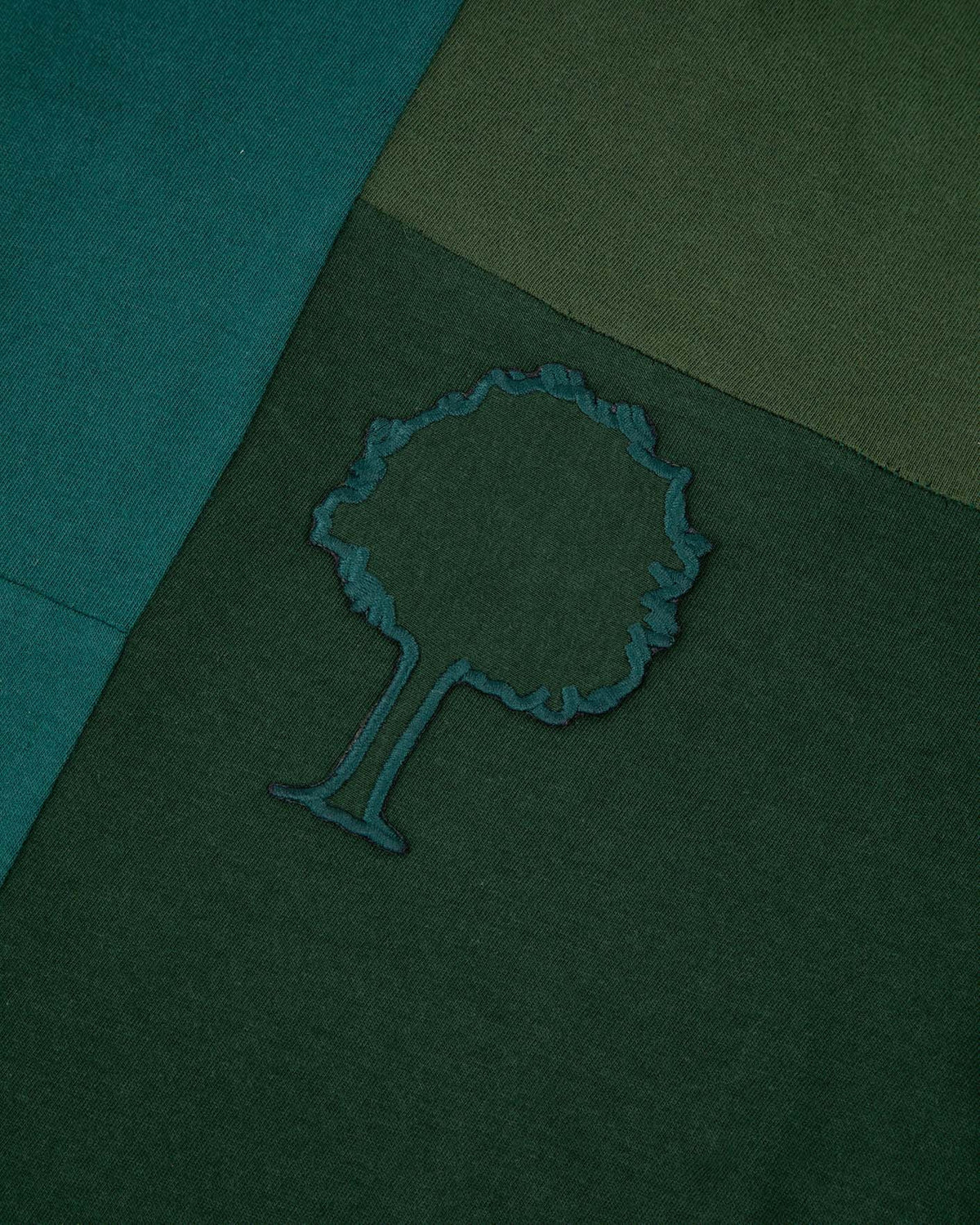 Green Upcycled Printed T-Shirt