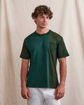 Green Upcycled Printed T-Shirt