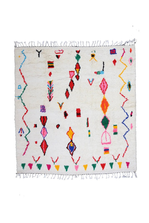 Tapis Berbère Coloré - 305 x 300 cm