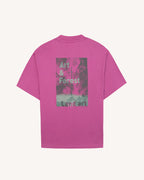 Camiseta estampada Forest fucsia