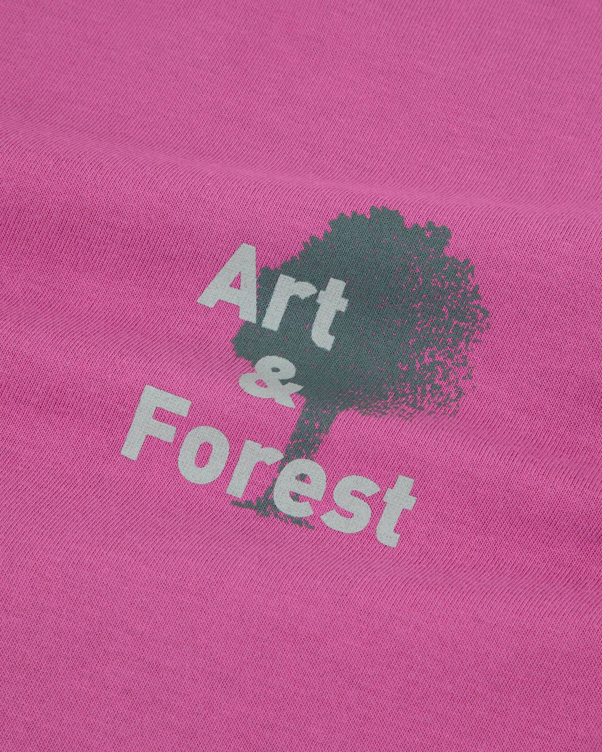 Camiseta estampada Forest fucsia