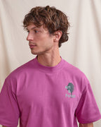 Camiseta estampada Forest fucsia
