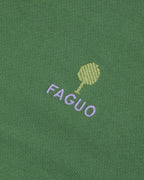 Sudadera Con Cremallera Verde De Algodón Orgánico