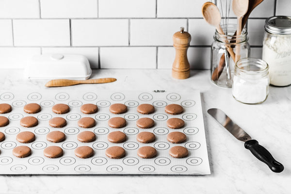 Tapete De Cocción Antiadherente Especial Macarons - Fibra De Vidrio Siliconada