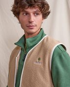 Chaleco polar topo