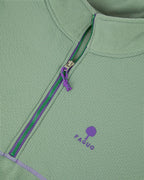 Light Green Zip-Up Fleece