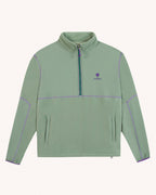 Light Green Zip-Up Fleece