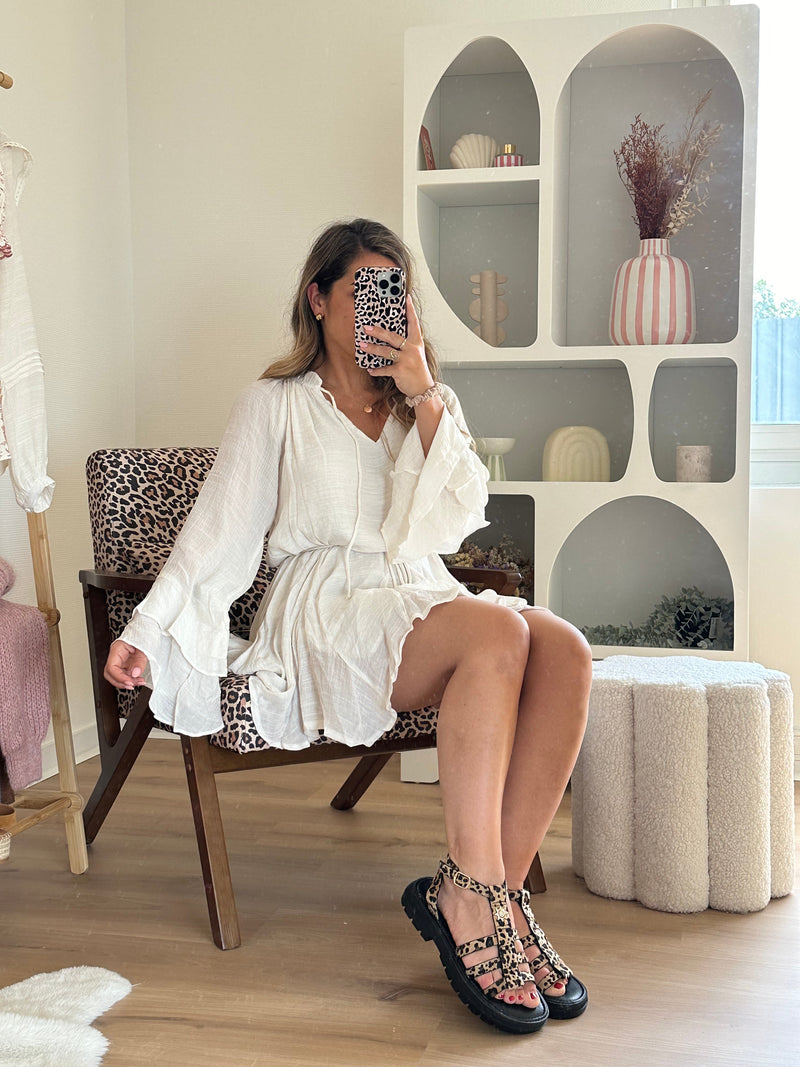 Sandalias Amalia Leopardo