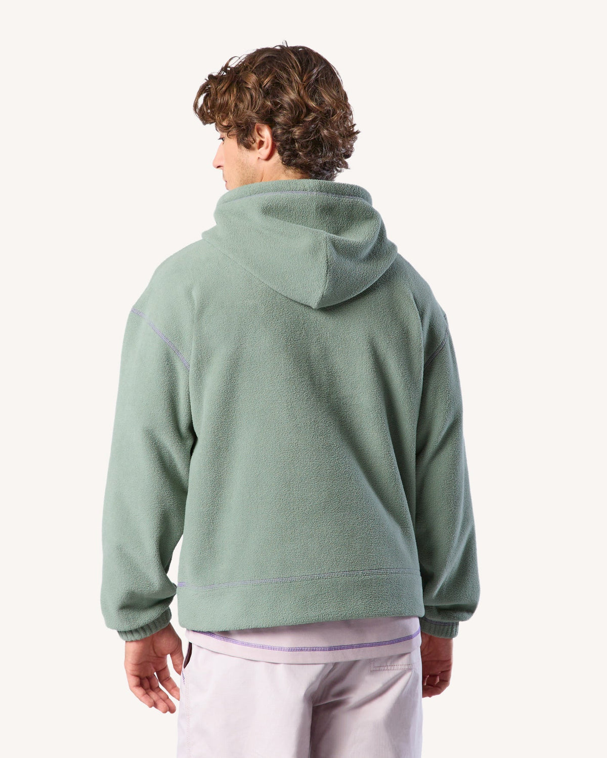 Sweat À Capuche Vert Clair