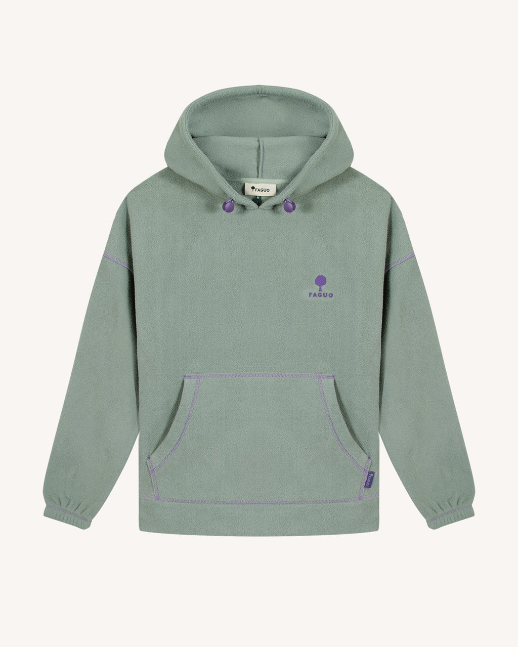 Sweat À Capuche Vert Clair