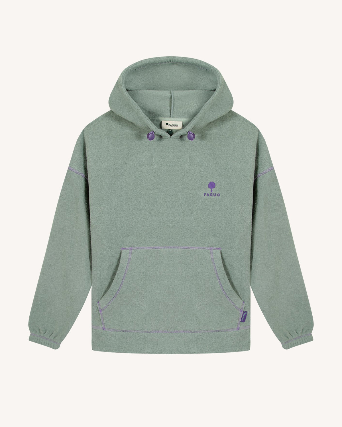 Sweat À Capuche Vert Clair