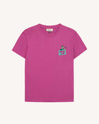 T-Shirt Fuschia Coton