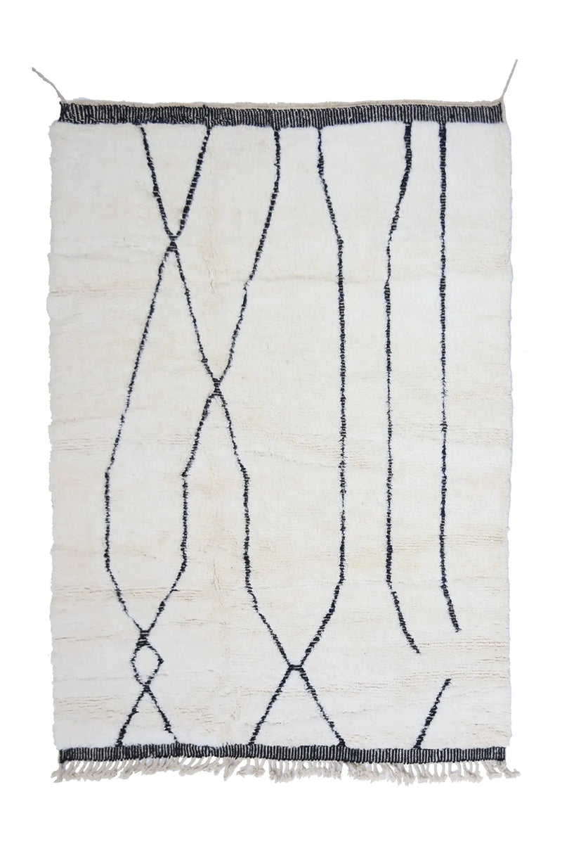 Tapis Béni Ouarain - 242 x 170 cm