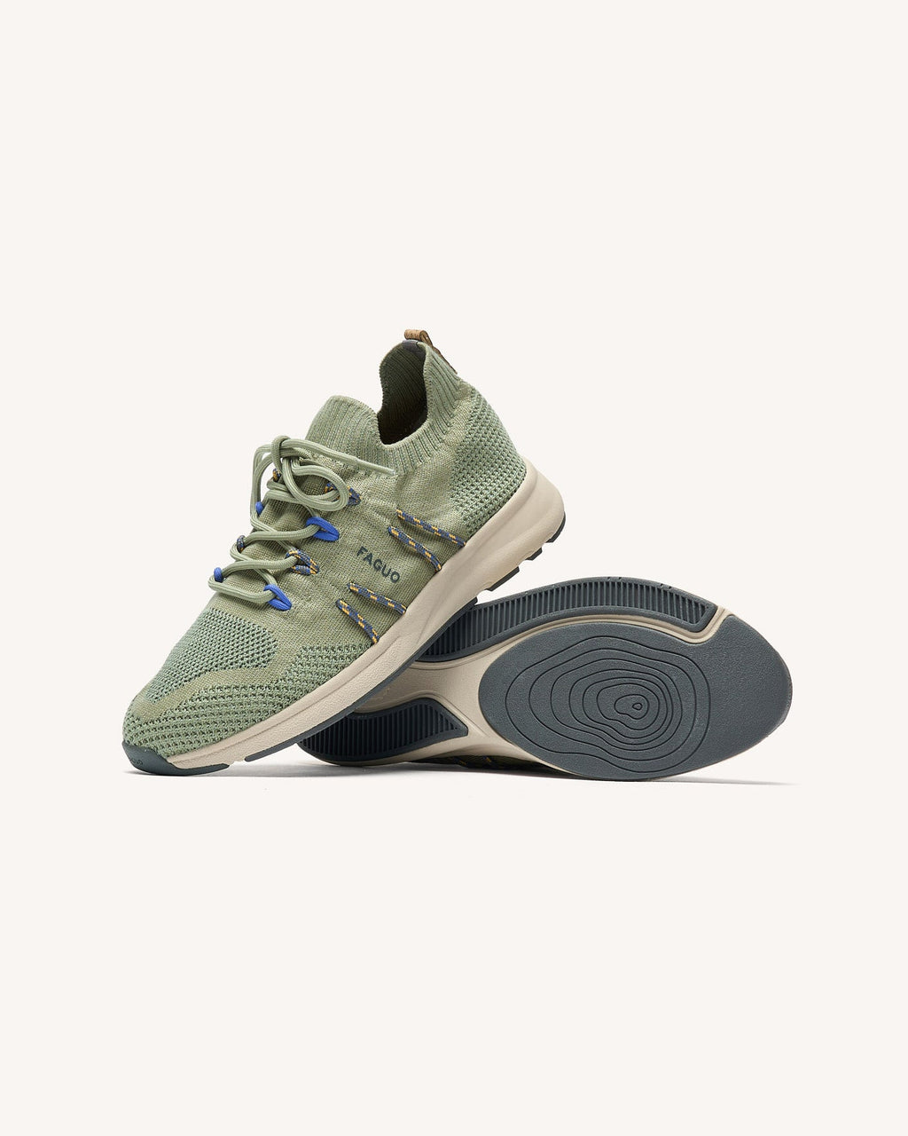 Zapatillas de tencel caqui claro