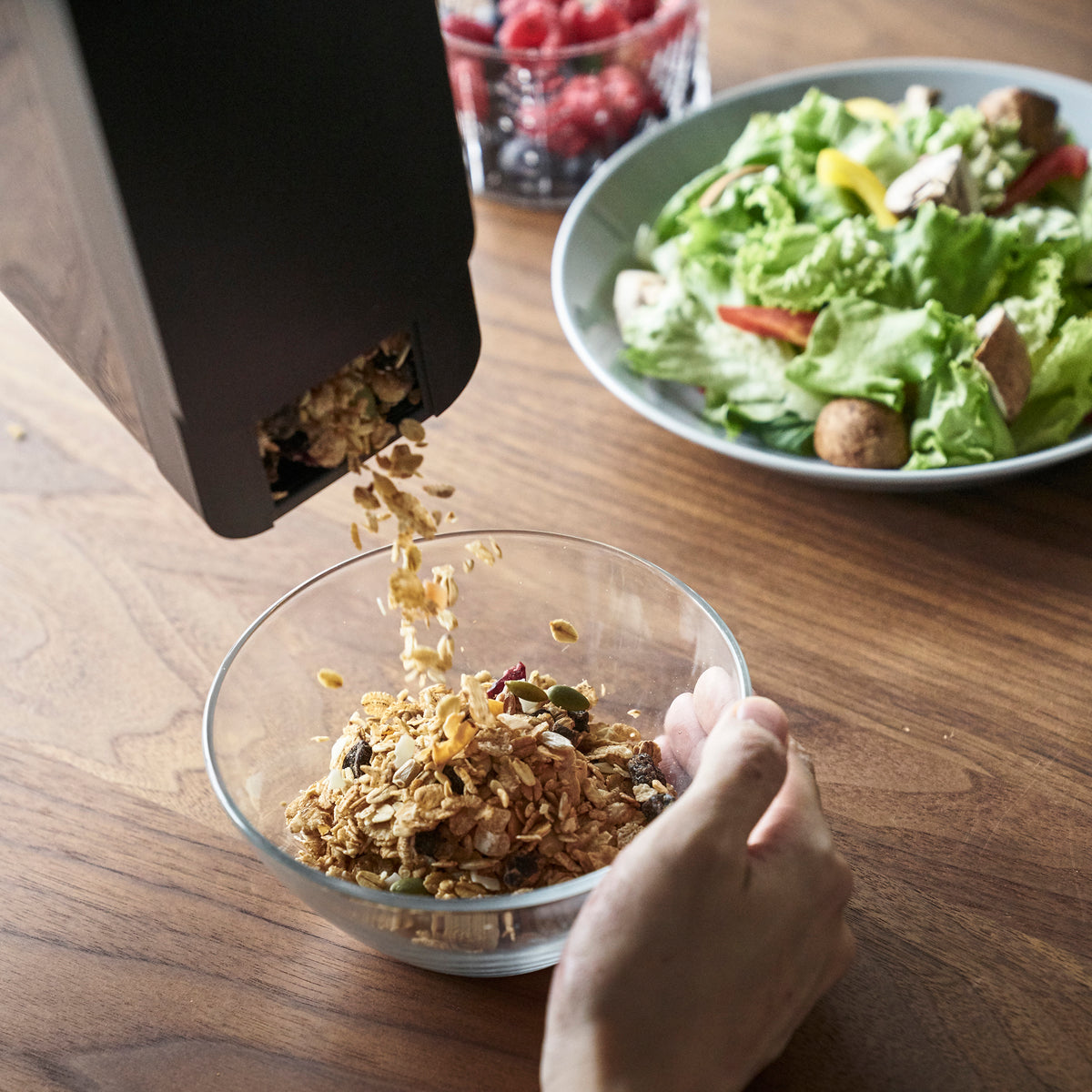 Contenedor De Alimentos Tower - Negro