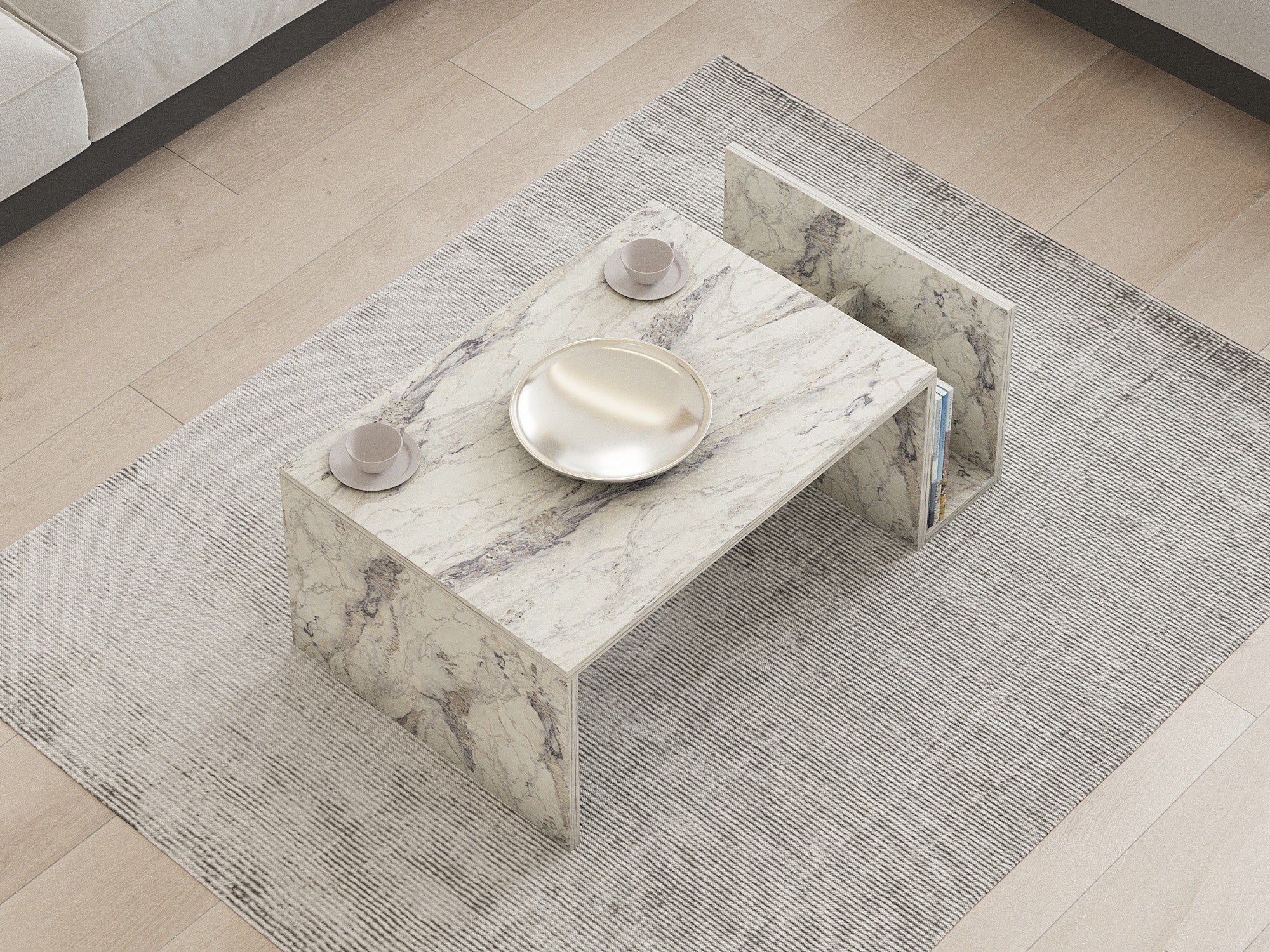 Tables Basses Memo - Marbre Freesia