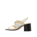 Sandales - Salvatore Ferragamo Lou Leather - Cream