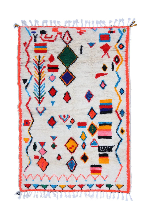 Tapis Berbère Coloré - 252 x 152 cm