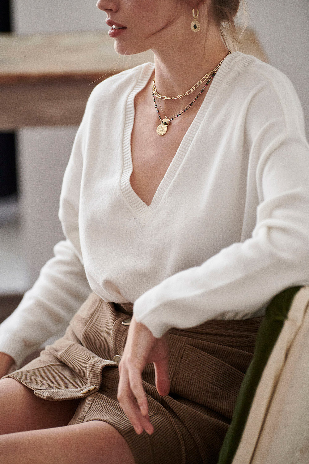 Pull Mathias - Blanc