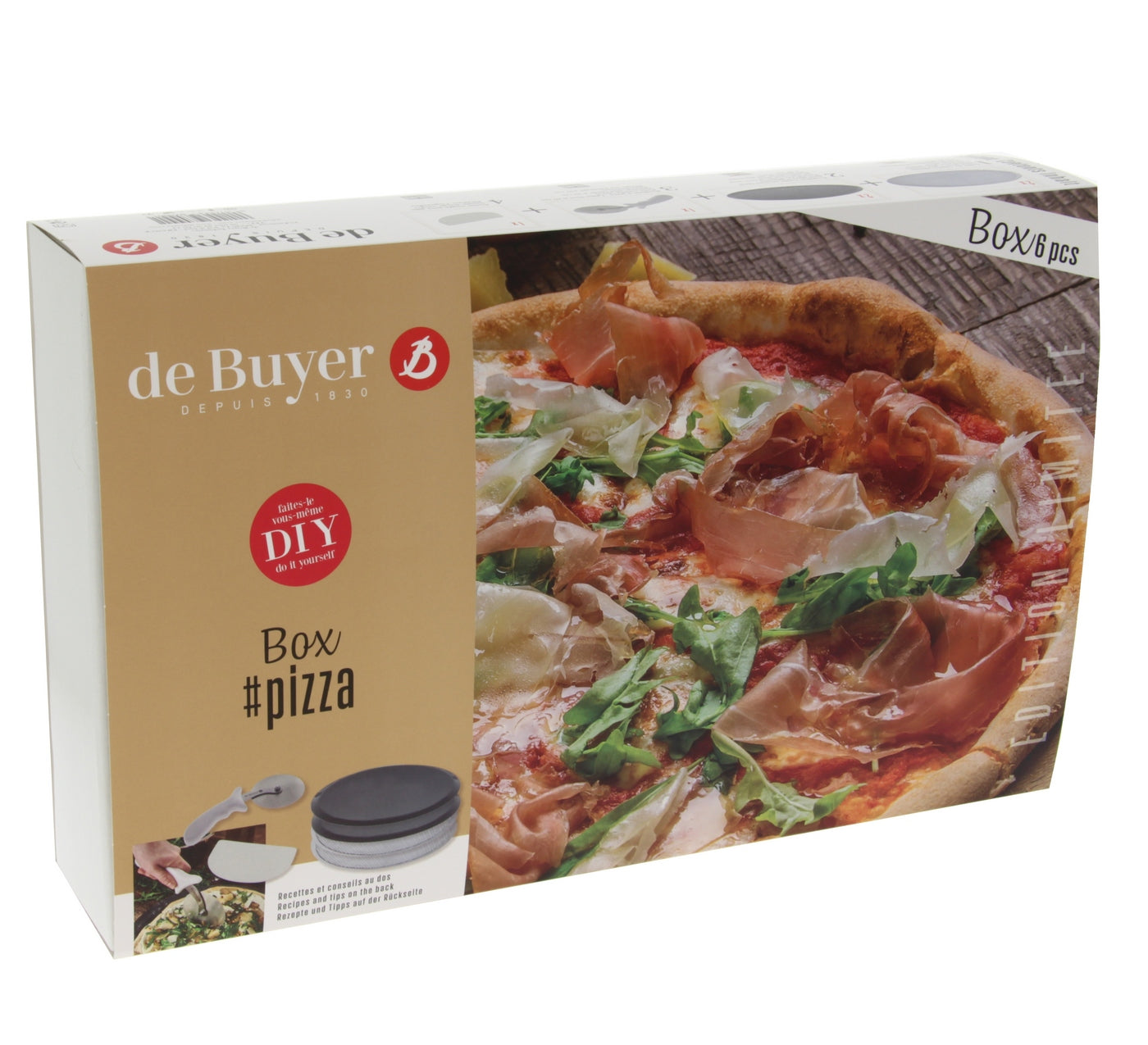 Box Pizza - 6 Pièces