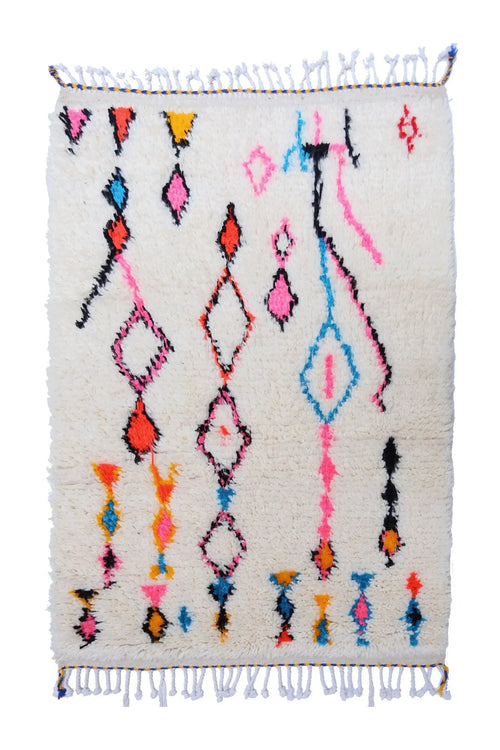 Tapis Berbère Coloré - 157 x 97 cm