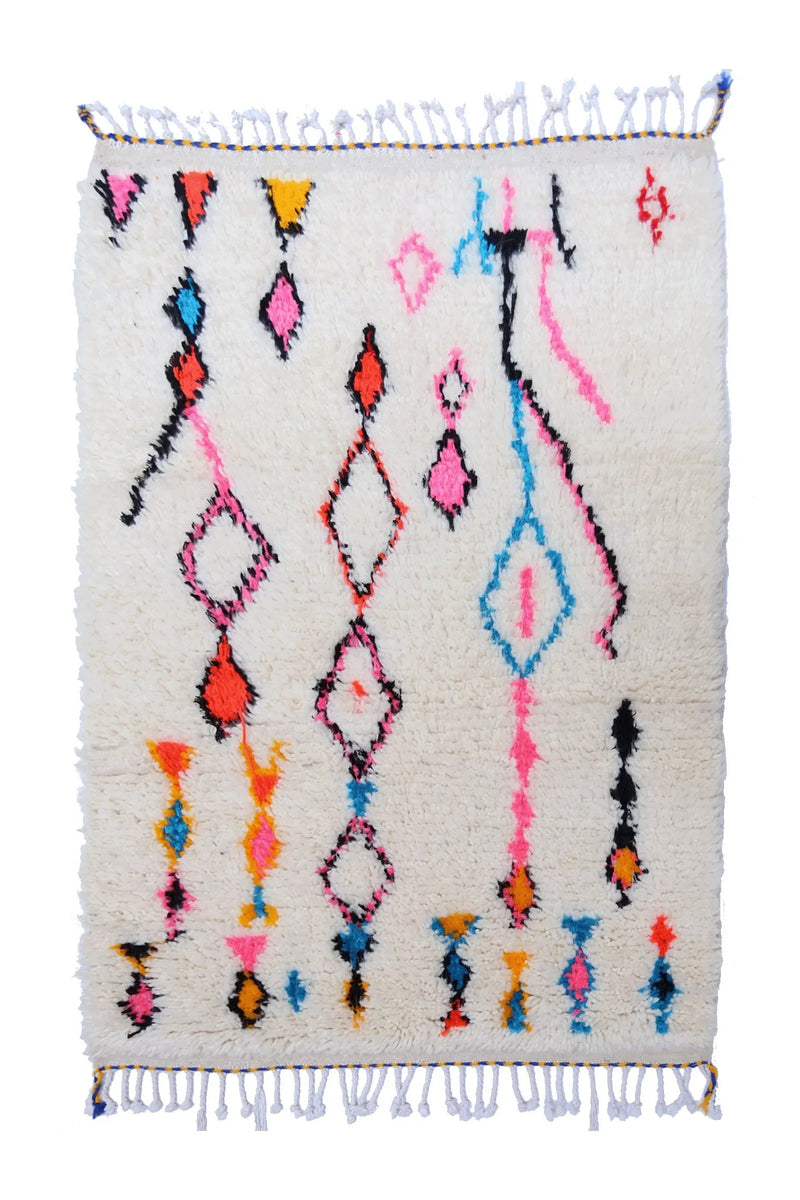 Tapis Berbère Coloré - 157 x 97 cm