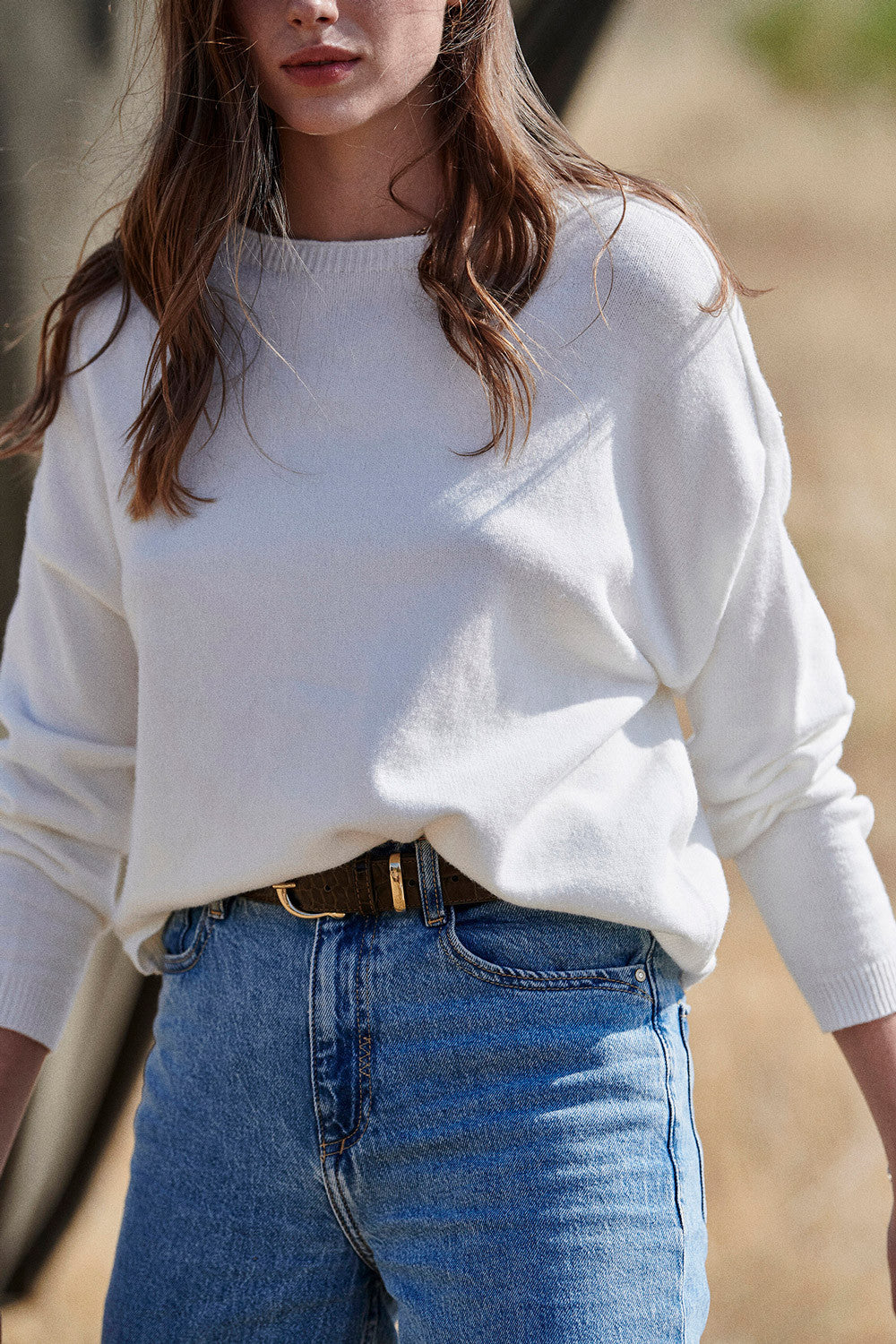 Pull Manel - Bleu Electrique