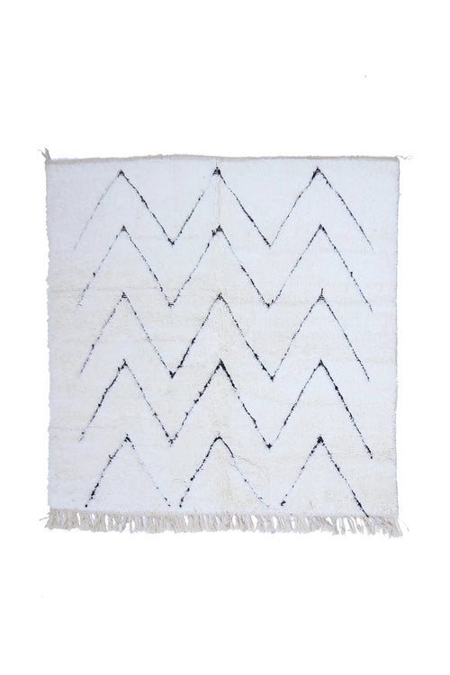 Tapis Béni Ouarain - 204 x 202 cm