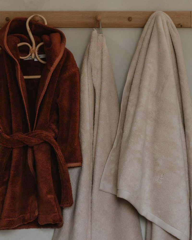 Terry Bathrobe - Cannelle