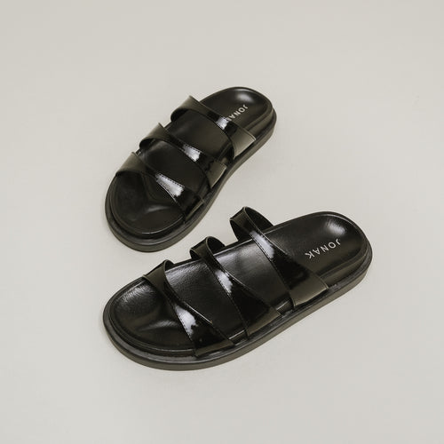 Jonak - sandals Wafi Cuir Vernis - Black